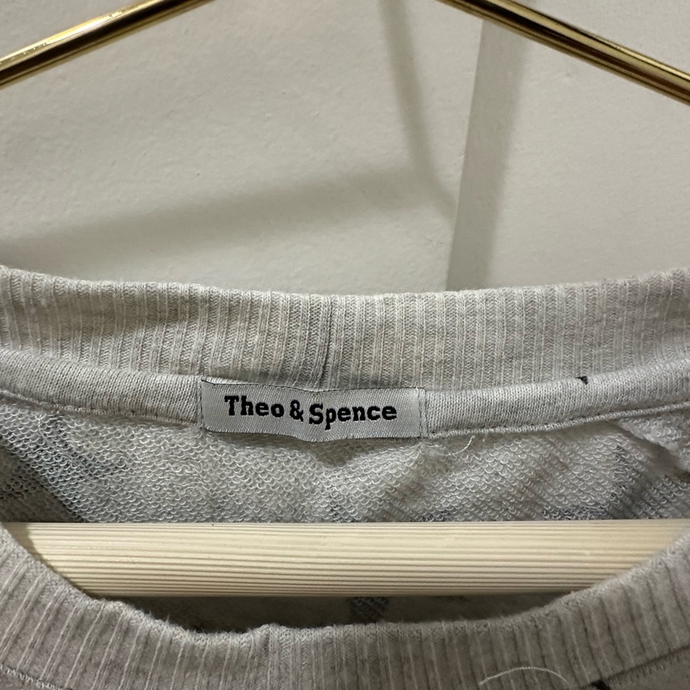 Gray Star Theo & Spence Patterned Sweatshirt - image 4